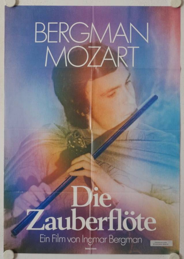 Die Zauberflöte originales deutsches Filmplakat